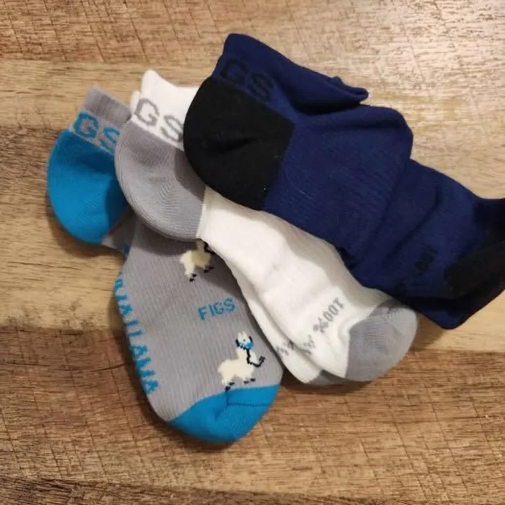 Figs Ankle Socks Medium NEW